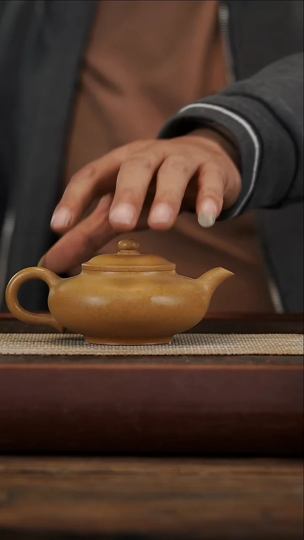 茶壶紫砂天***?微瑕芝麻段