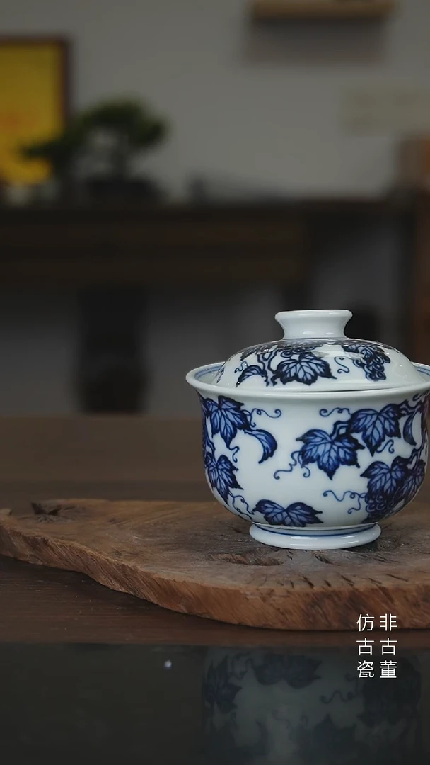 景德镇手工手绘陶瓷微瑕