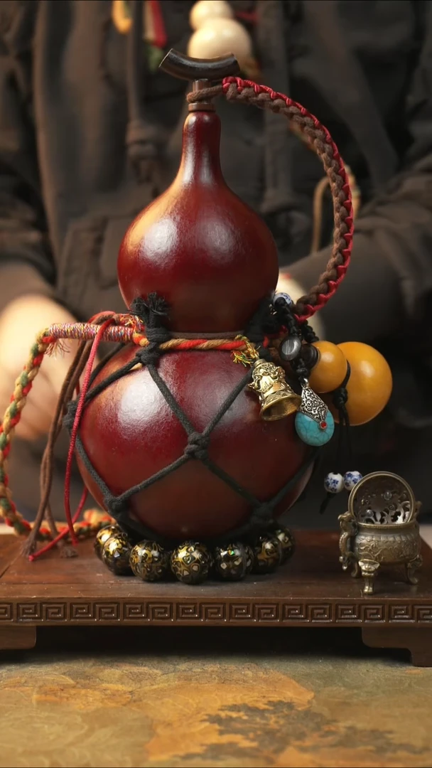 599大漆一物一拍记葫堂出品【不带手串】