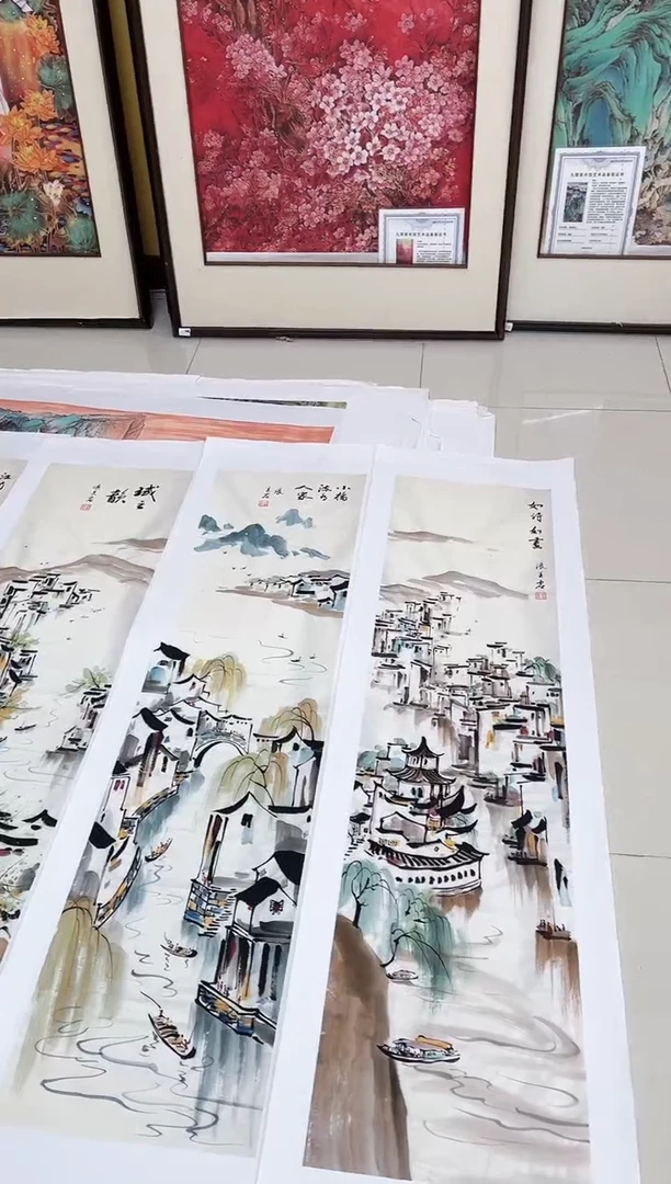 国画九霄甄选国画作品zh122