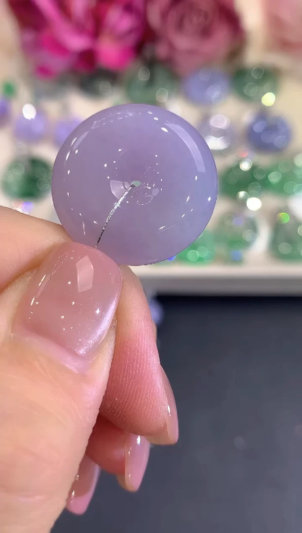 吊坠(不含链)未镶嵌翡翠a87多样性一件发货紫货有色差