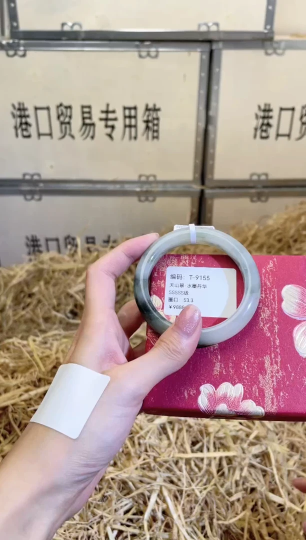 未镶嵌手镯石英质玉T9155