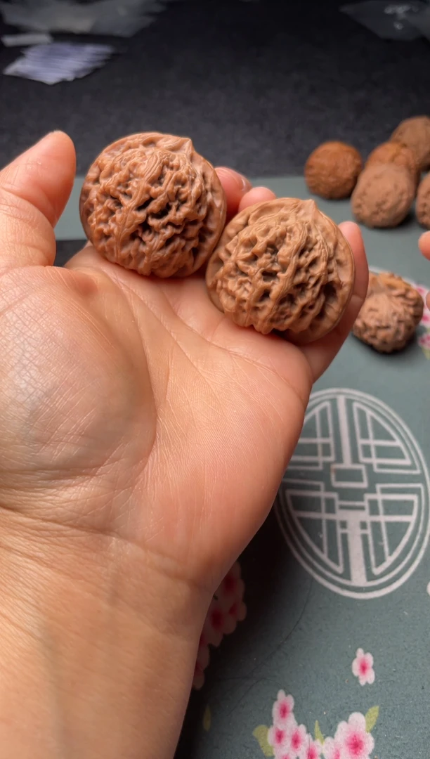 把件文玩核桃w277  凤凰台 42尺