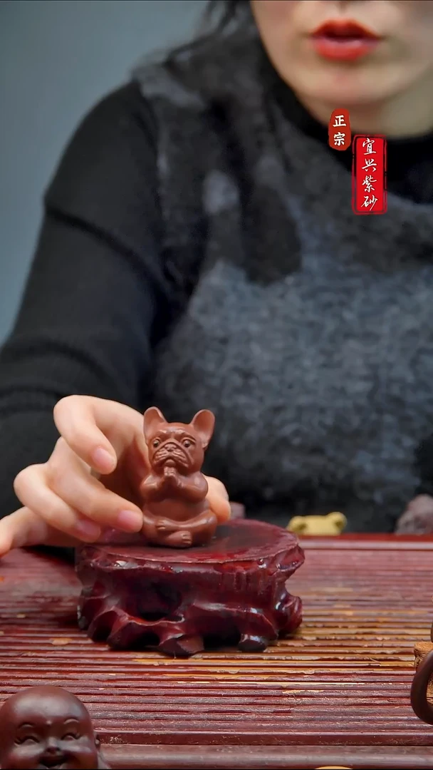 紫砂茶宠宜兴紫砂茶宠摆件