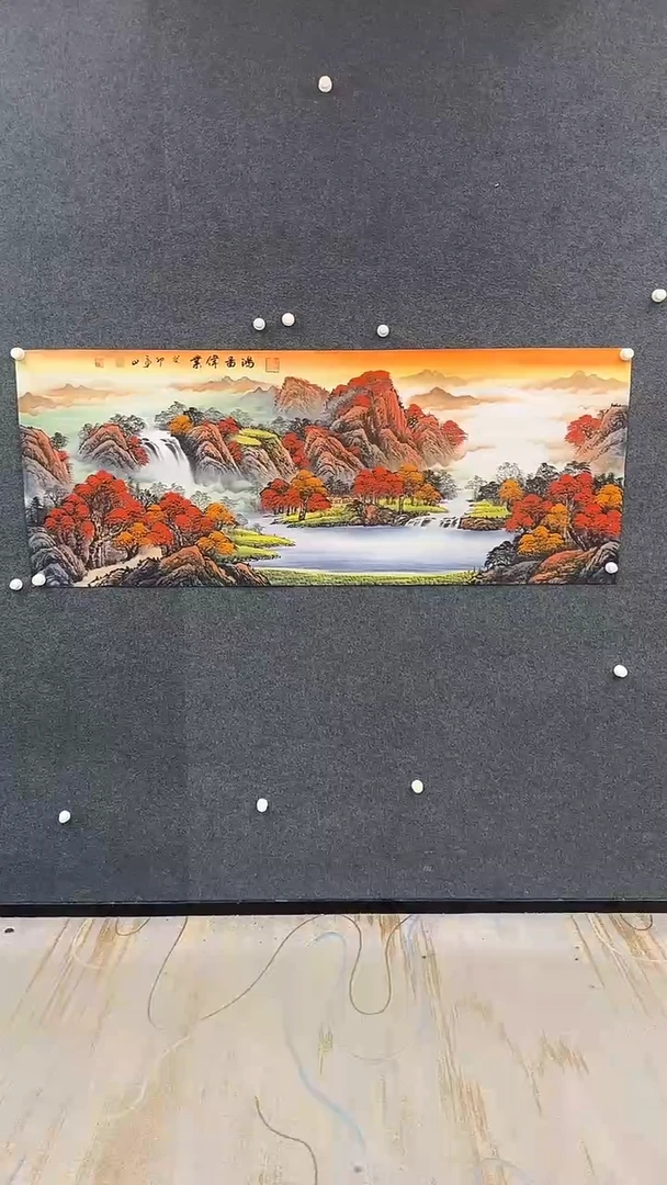 国画7.16-张亭山-小六尺山水-28