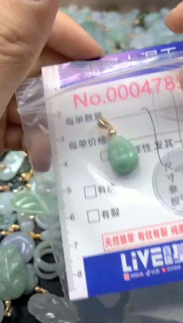 翡翠未镶嵌吊坠(不含链)4785
