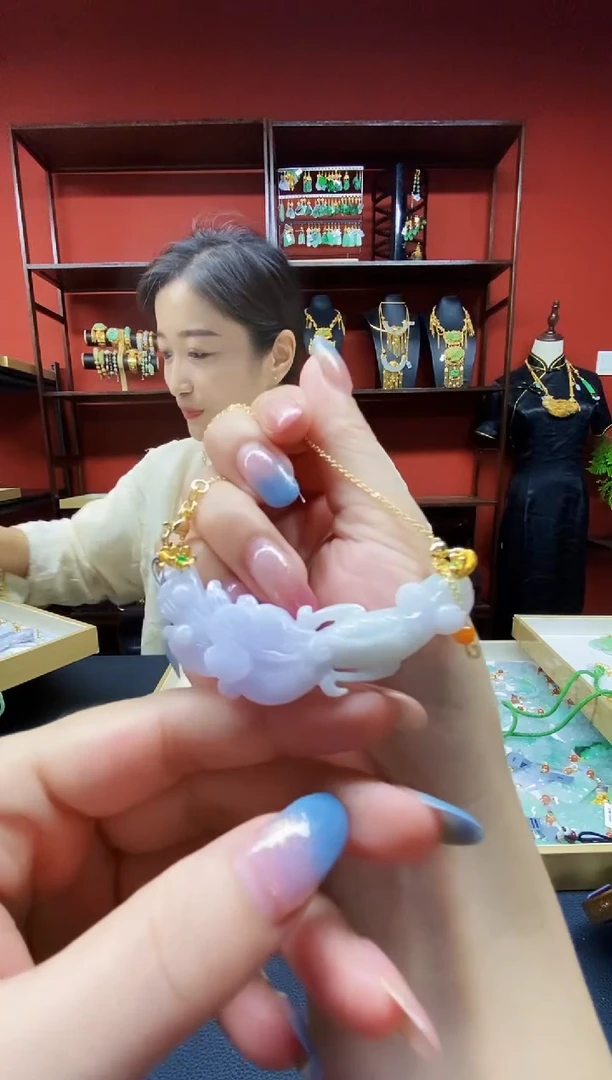 颈饰未镶嵌翡翠翡翠吊坠