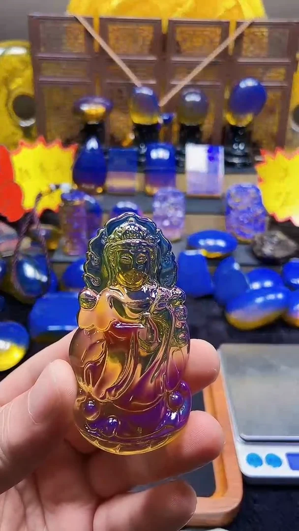 天空蓝净水观音牌子