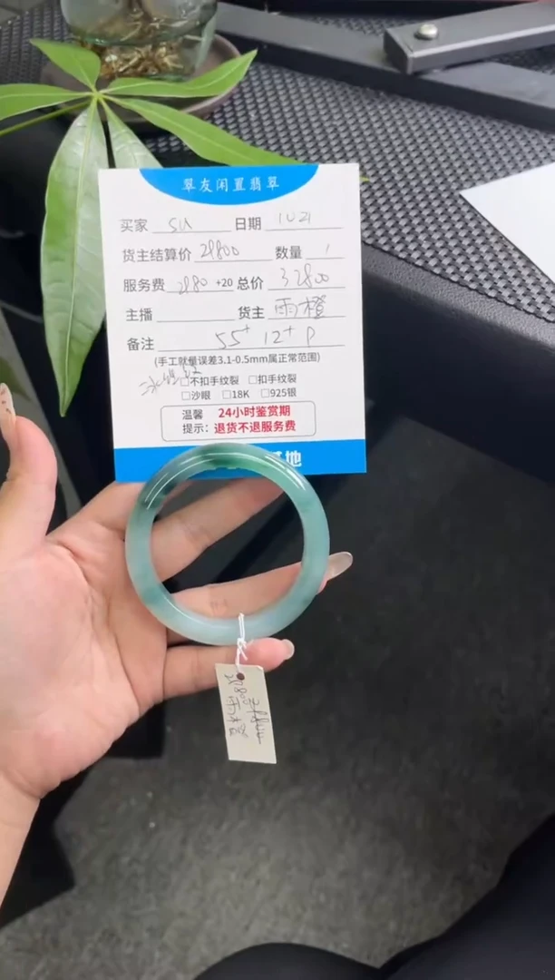 未镶嵌手镯翡翠s****n手镯分单2