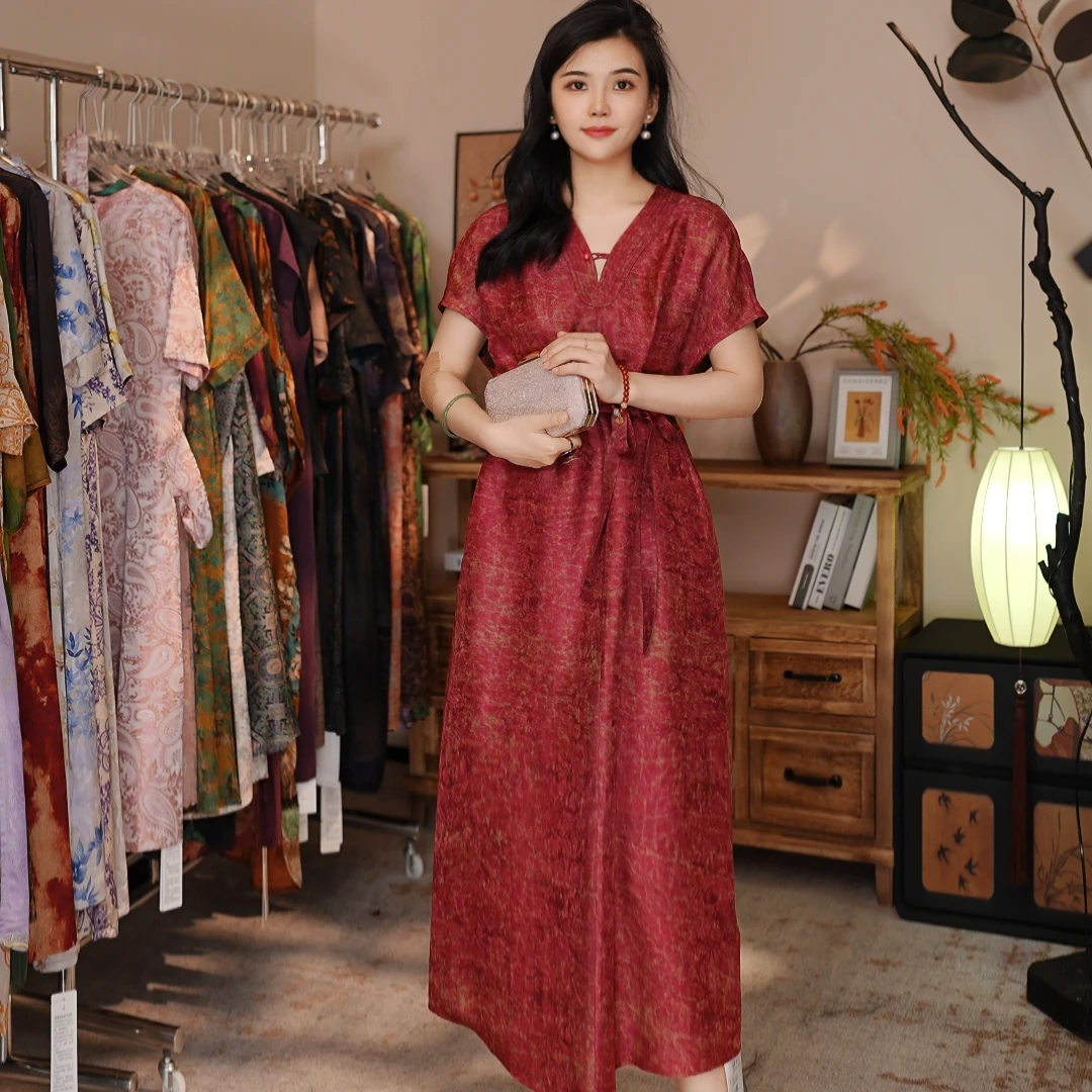 【斐韵】秋季新款女高端精致连衣裙30309