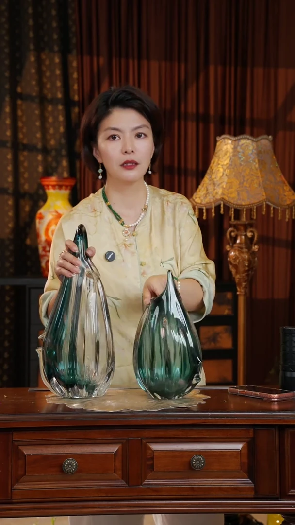 琉璃琉璃摆件一套