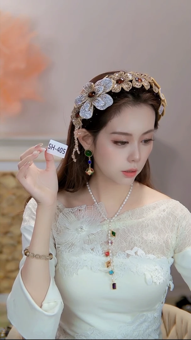 锌合金布艺发饰【SH-405】