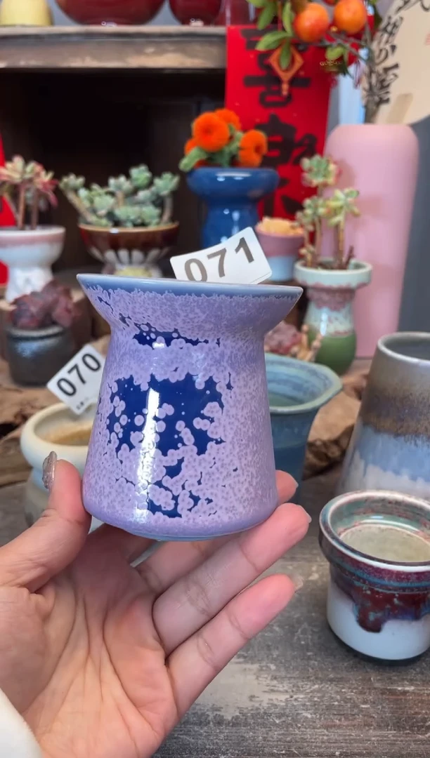 【闪购商品】摆件071知木小芳花盆