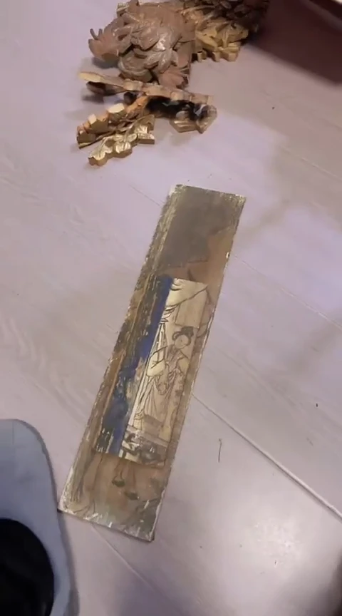 【闪购商品】香榧木2个孤品木雕40