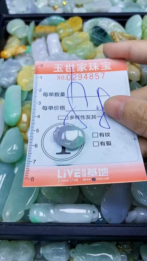 翡翠未镶嵌颈饰闪购0294857