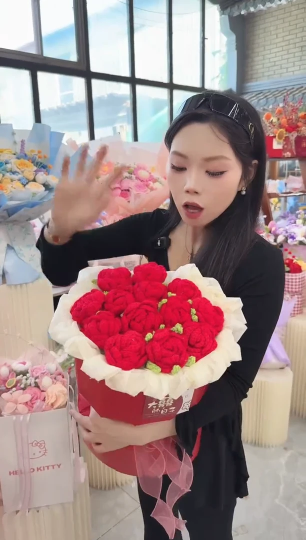 非遗手工定制花束，孤品清仓！！