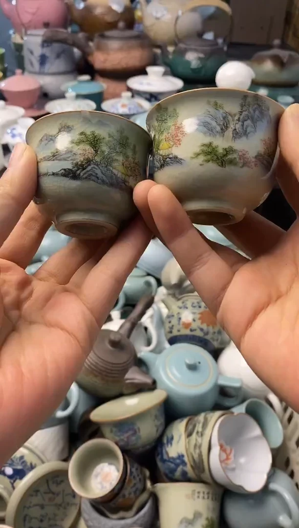 高端 茶壶 茶杯 茶具 轻轻微瑕