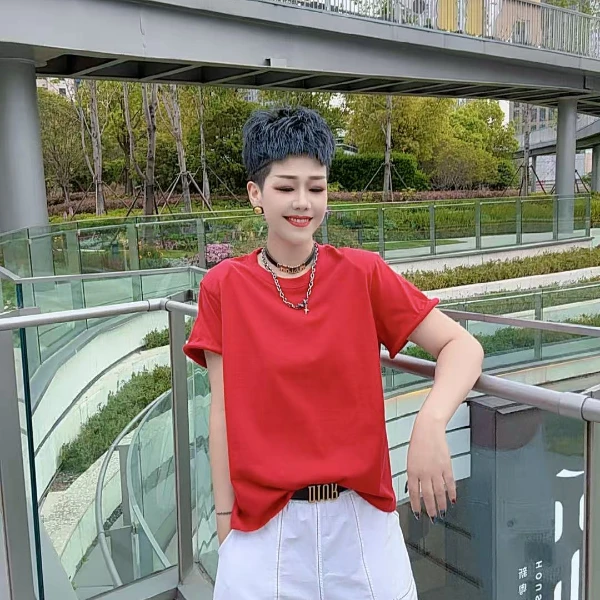 YY欧货潮牌时尚设计款夏季短袖29082