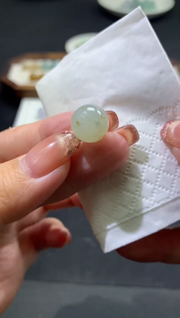 未镶嵌定制翡翠卡11.5mm