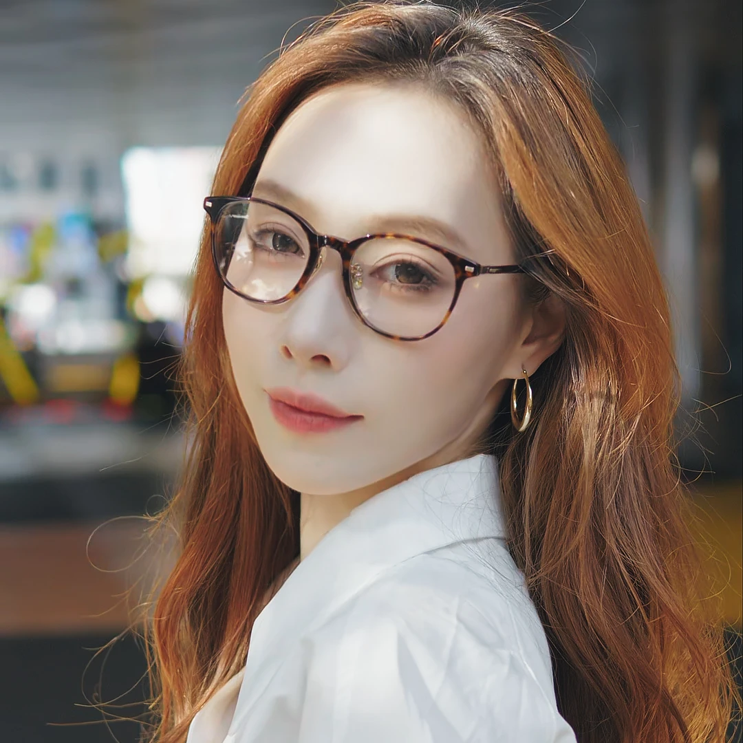 MUJOSH/木九十时尚素颜近视眼镜切边设计MJ12FM1013