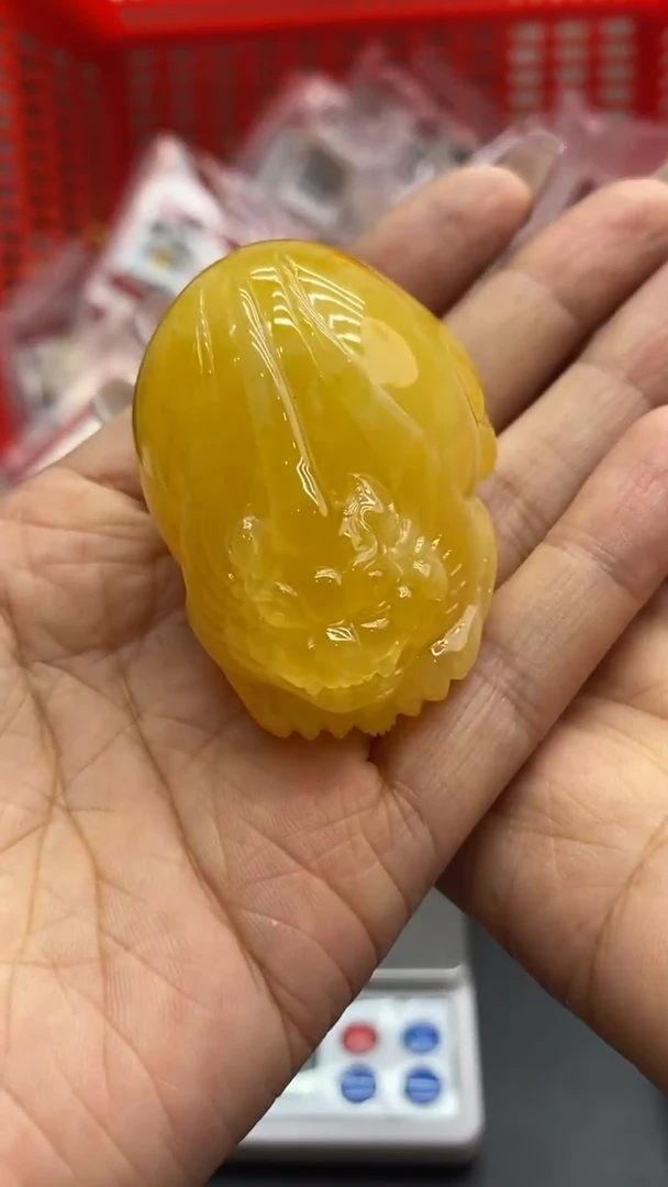 琥珀未镶嵌珠宝奇石313