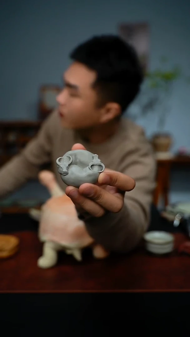 双十一手工雕刻白色扭转乾坤