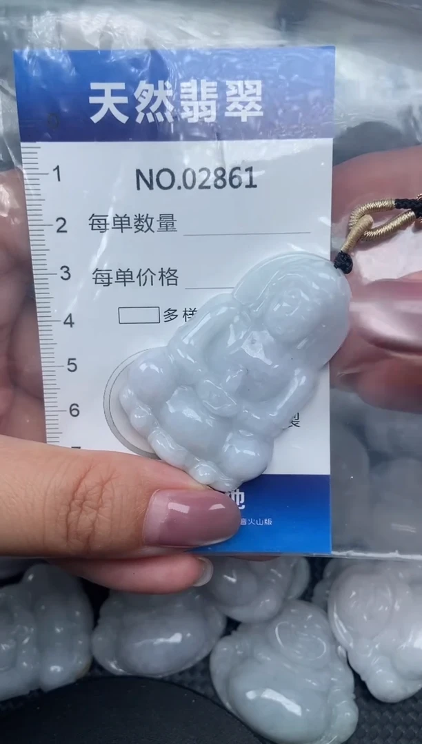 颈饰未镶嵌翡翠纯天然A货翡翠2861