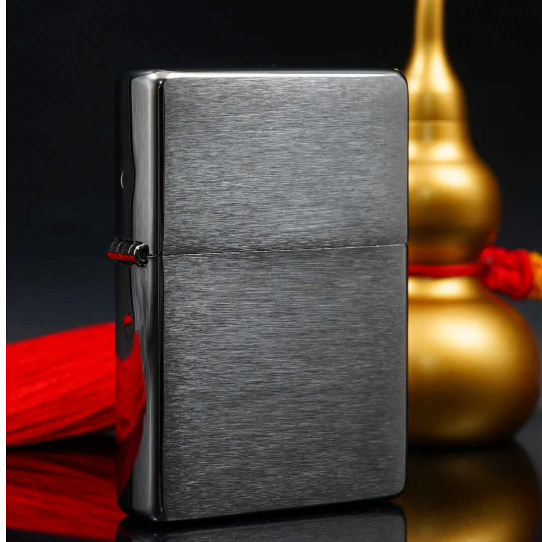 ZIPPO/之宝打火机 光板【1937镀铬拉丝不切角】正品煤油机MBJ1 SD