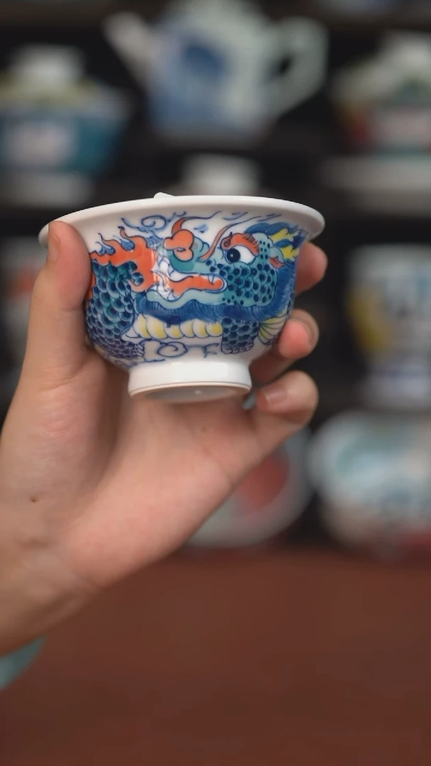 昨明麒麟压手杯（清仓福利 ）