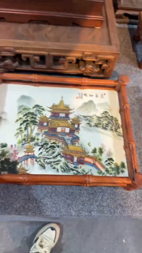 木福利           瓷板盘