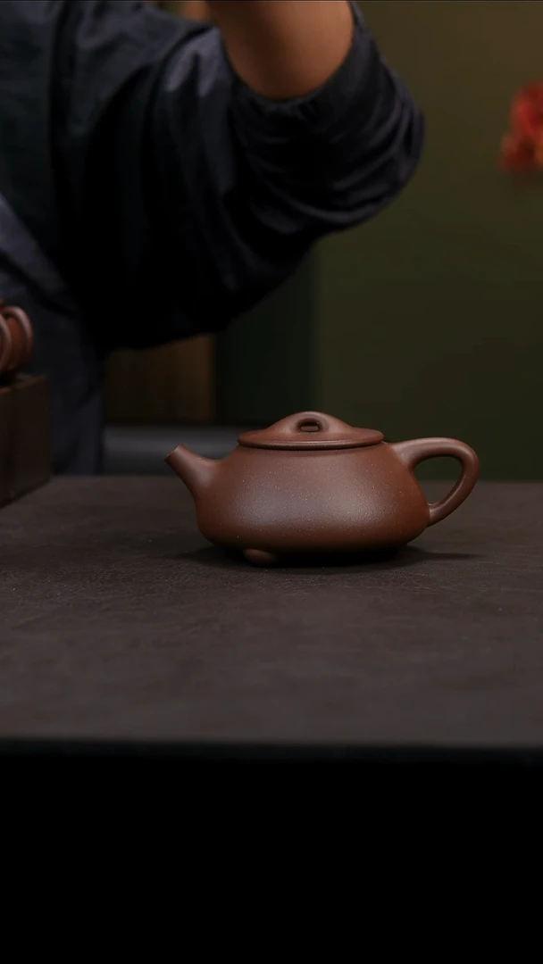 茶壶紫砂云*朵紫砂壶微瑕满瓢紫泥