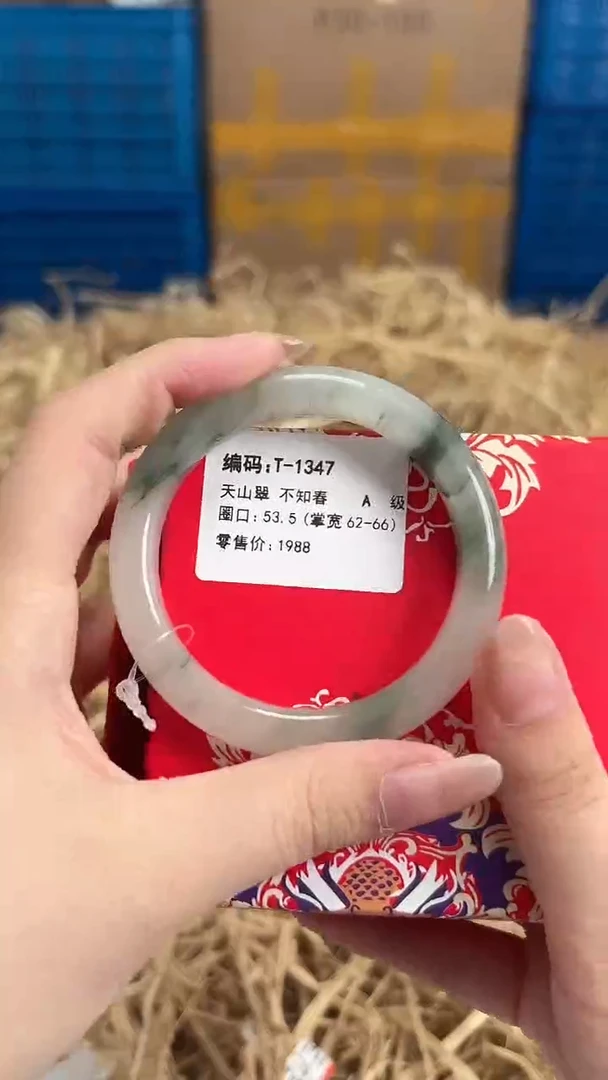 未镶嵌手镯石英质玉T-1347