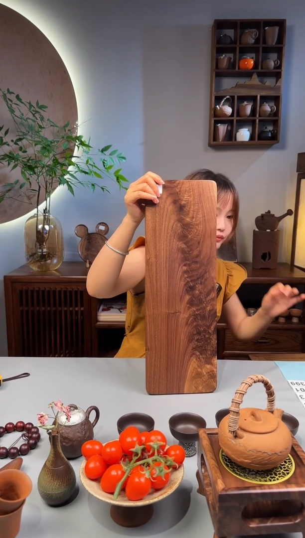 北美黑胡桃实木原木47.5*16