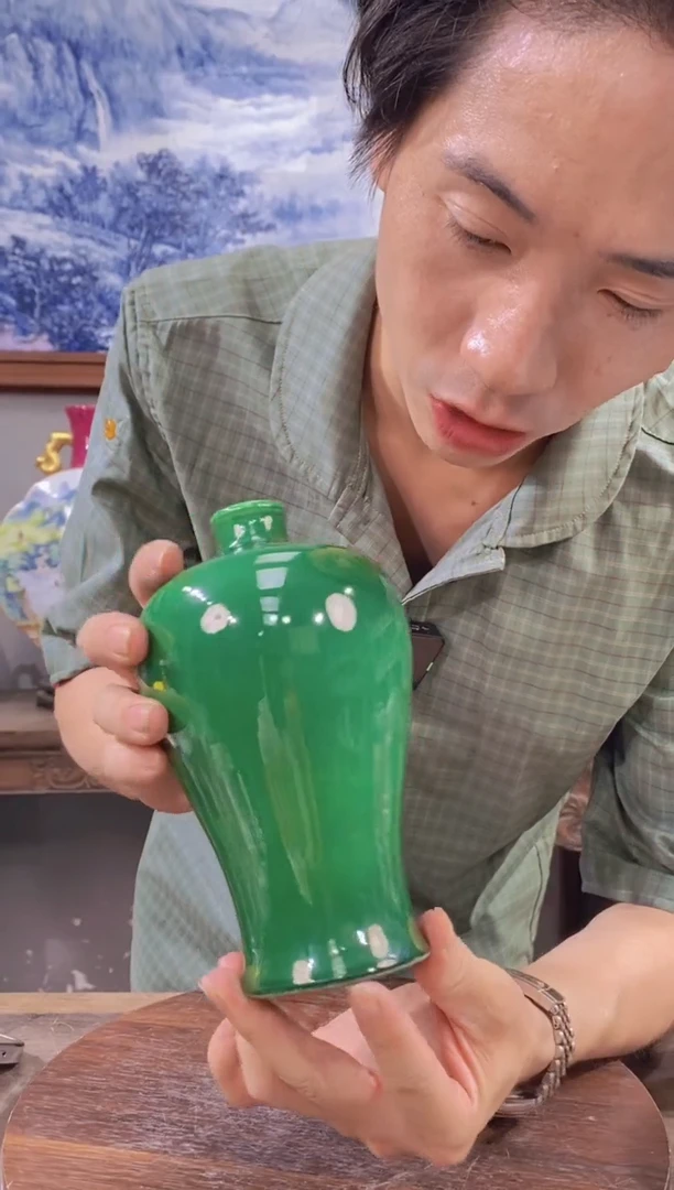 吴义松陶瓷联盟手绘陶瓷编码：9611