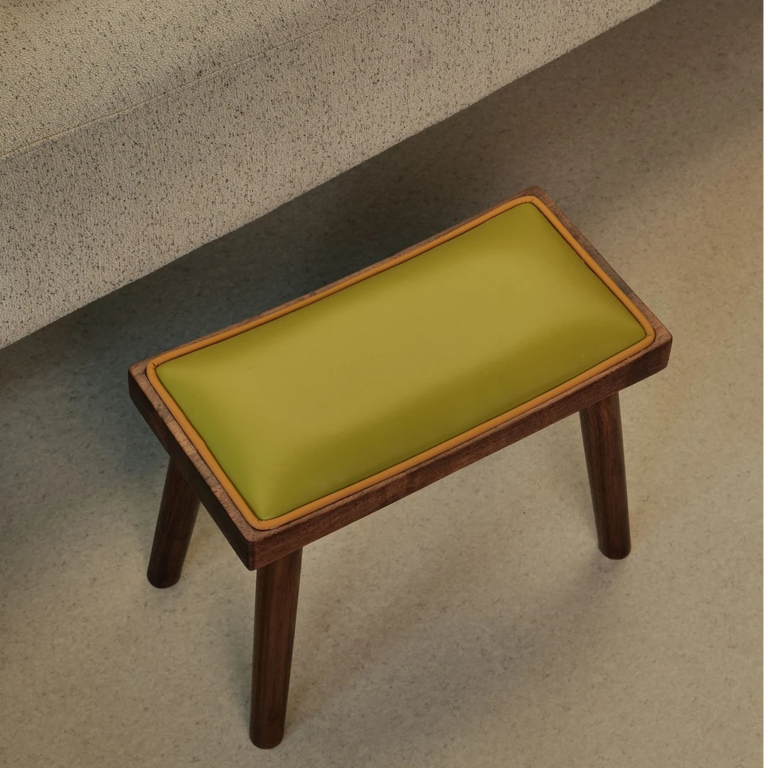 有斐家黑胡桃实木家具小木凳入户穿鞋凳小户型多用家用小矮凳