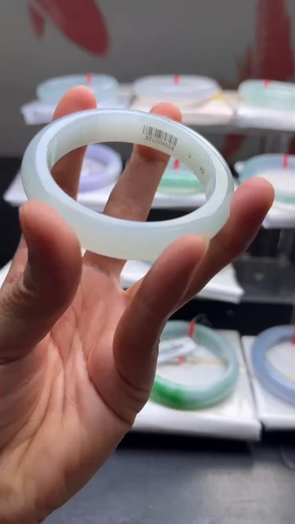 未镶嵌手镯翡翠翡翠手镯8 圈口56