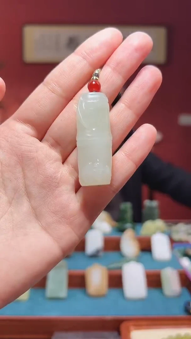 吊坠(不含链)未镶嵌和田玉34