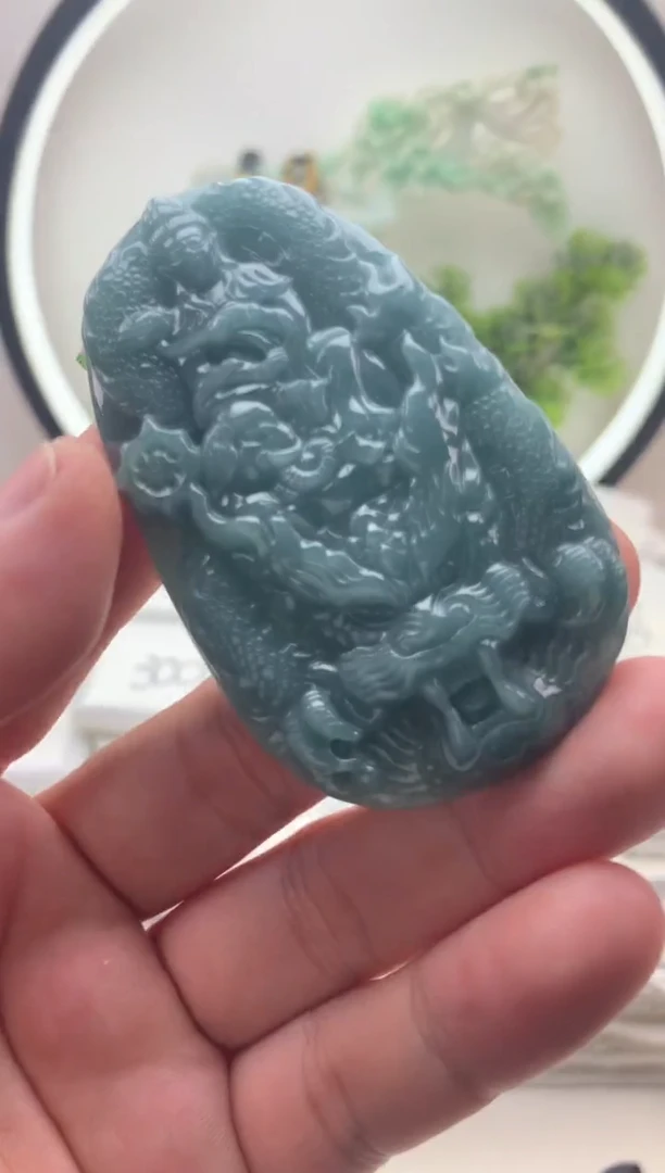 颈饰未镶嵌翡翠普贤