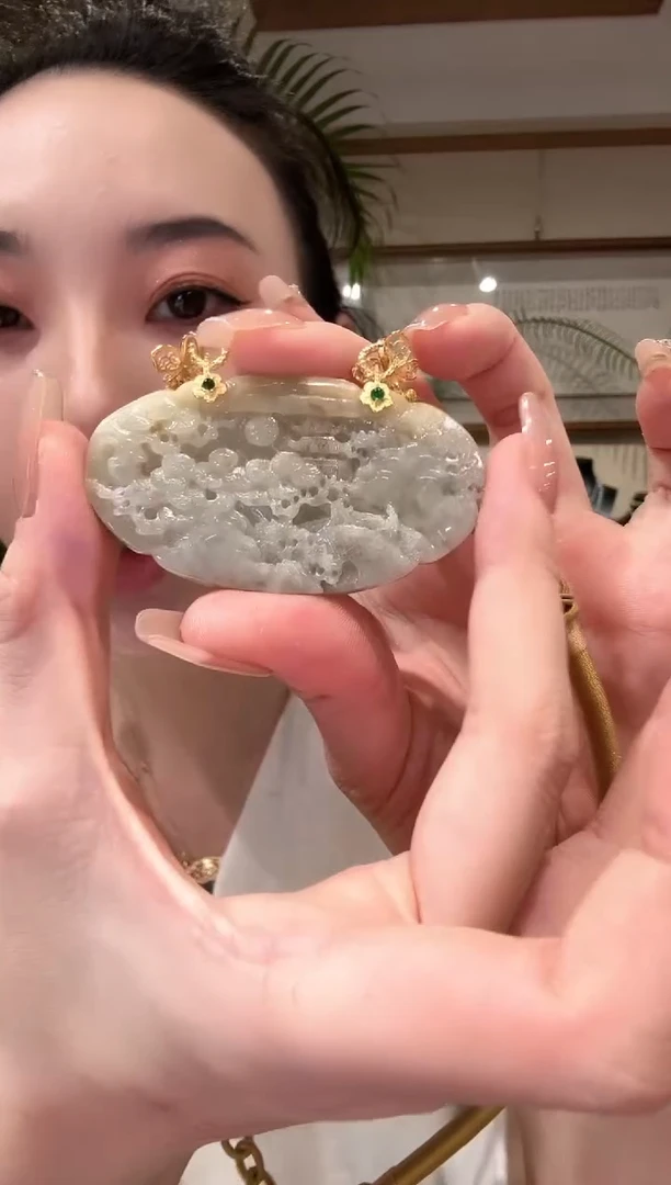 【闪购商品】翡翠颈饰未镶嵌国风