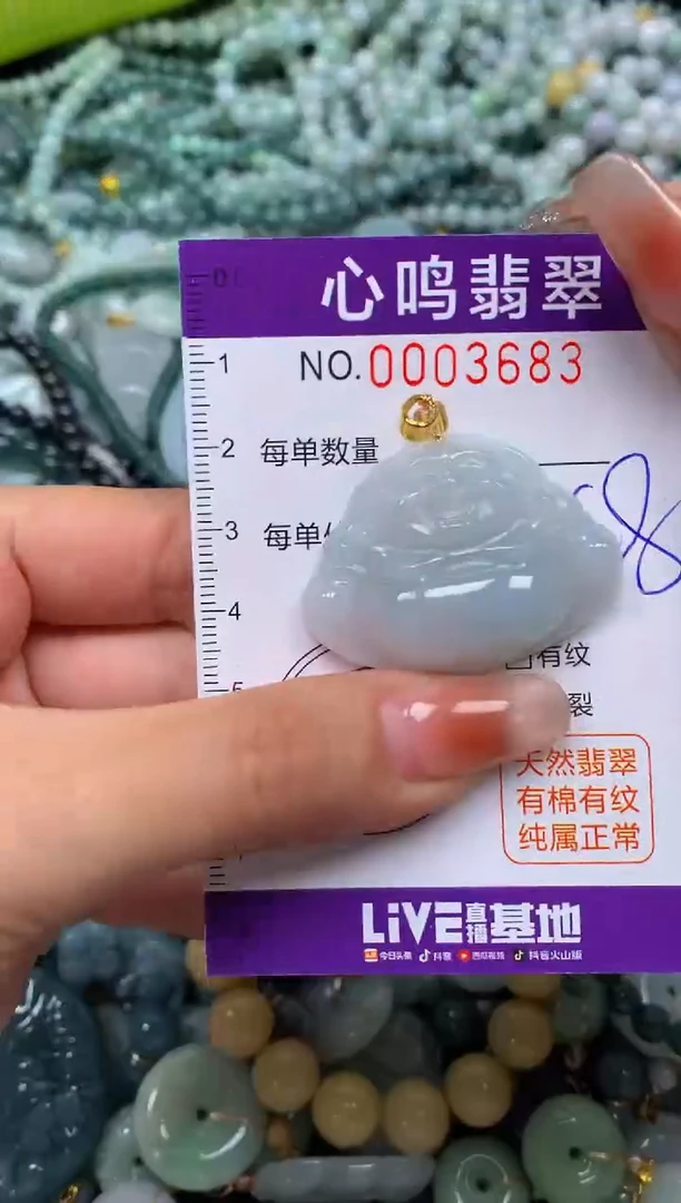 颈饰未镶嵌翡翠闪购003683