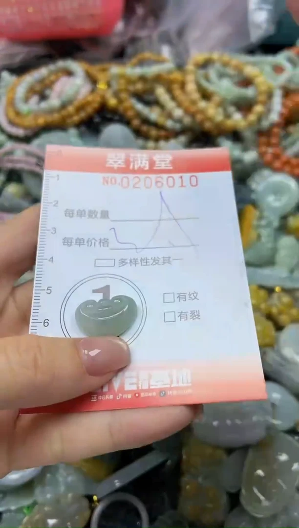 颈饰未镶嵌翡翠闪购0206010