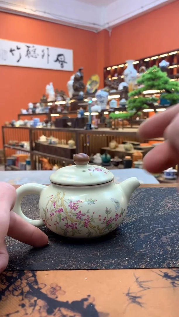 【闪购商品】@@@@@@@@@@@花开蝴蝶壶