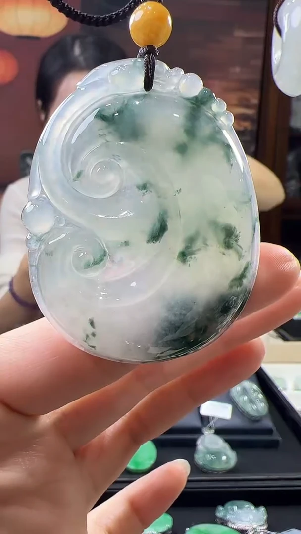 未镶嵌挂件翡翠如意