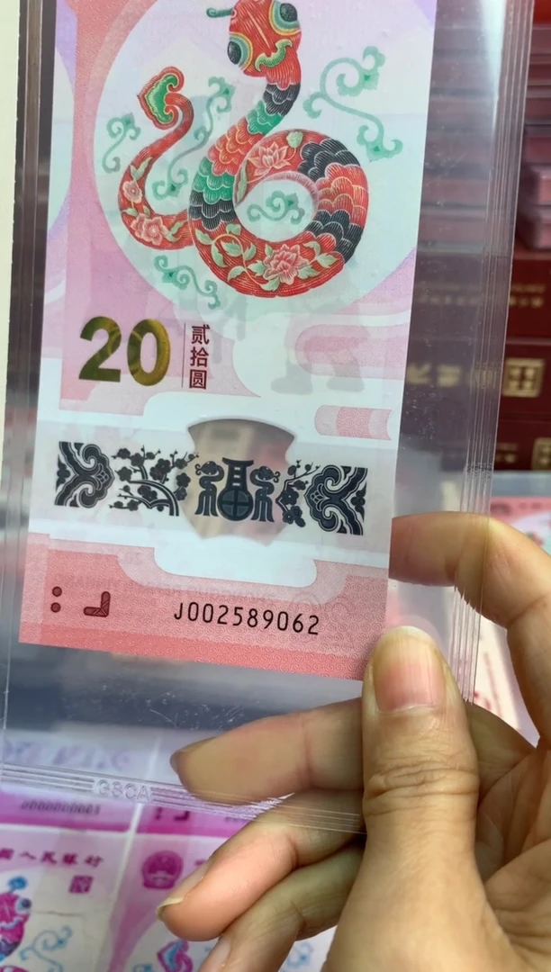 【闪购商品】塑料蛇钞 真钞 【单张】89062