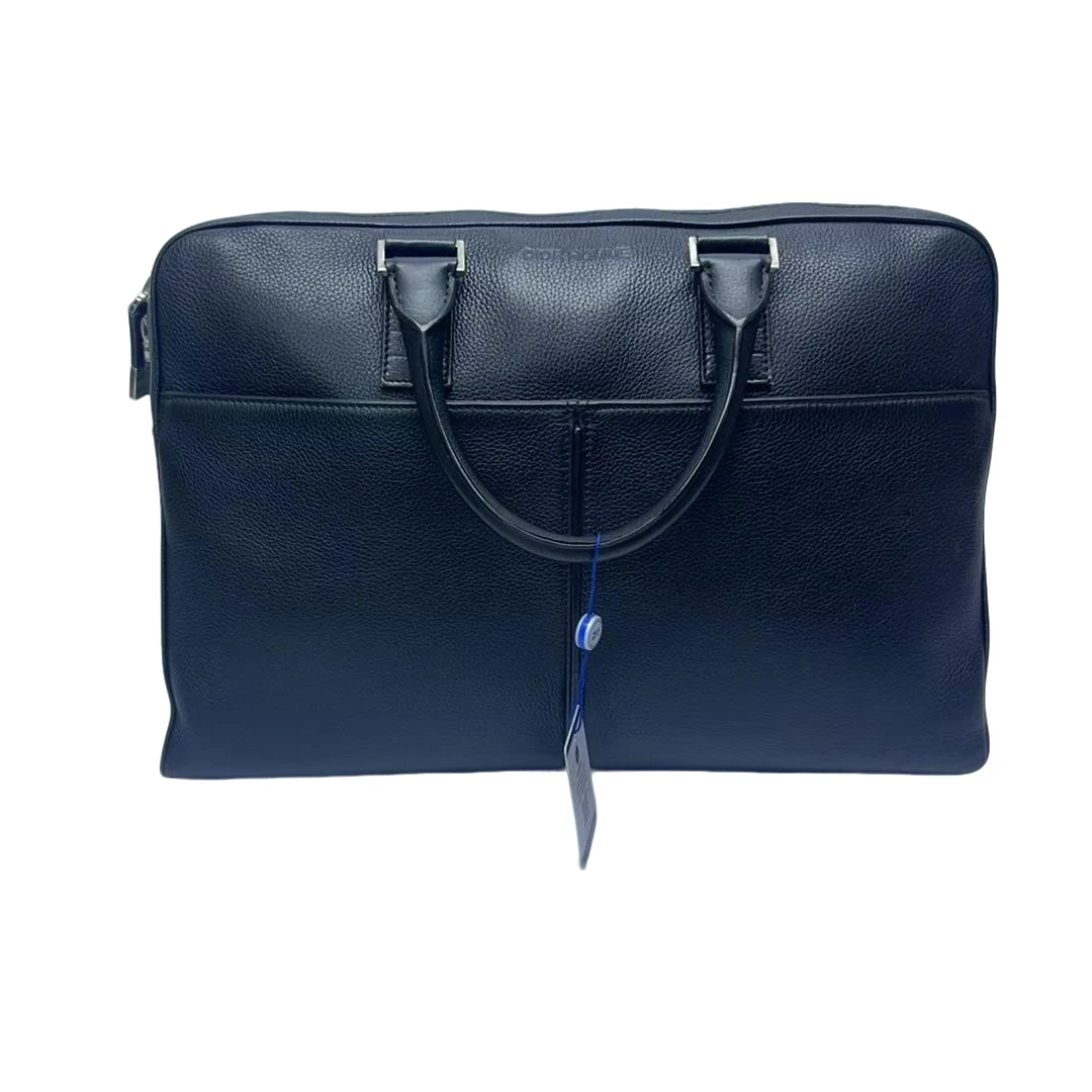 95新 DIOR/迪奥 迪奥经典黑色全皮手拿公文包（1002）