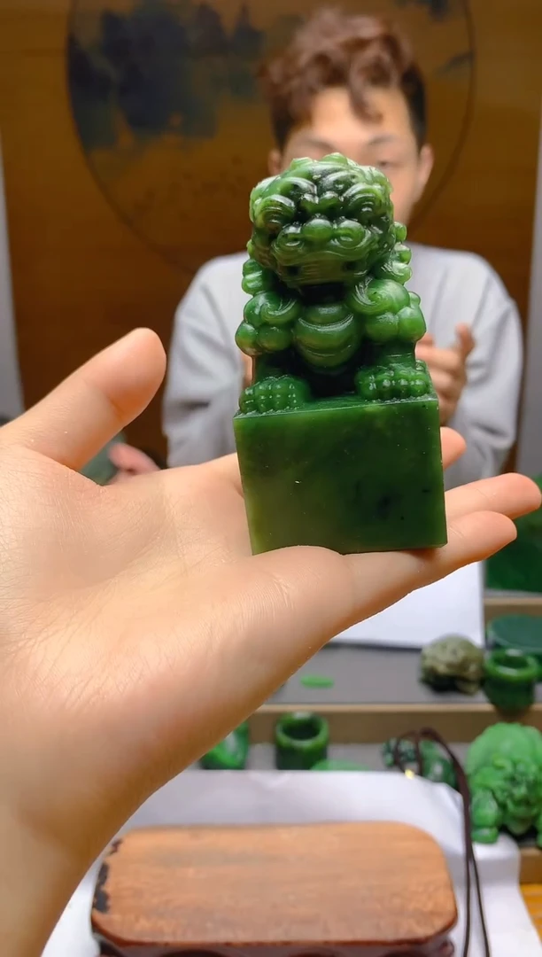 【闪购商品】和田玉（碧玉）摆件未镶嵌1