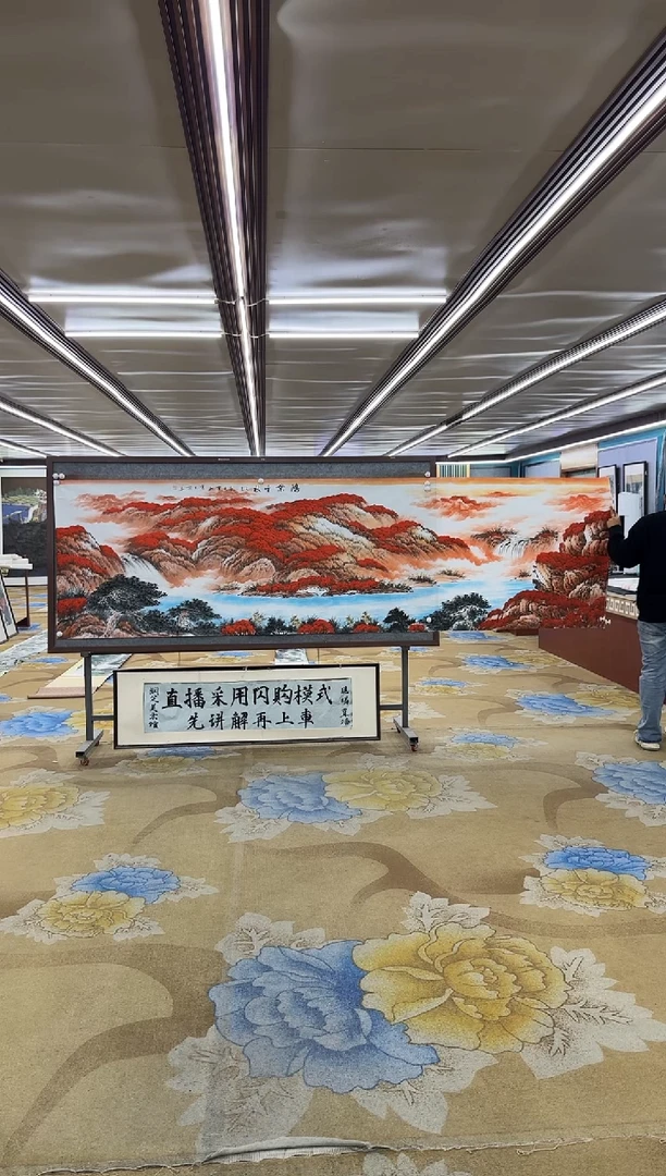 绘画上**水绘画dc刘雪红-小丈二-国画