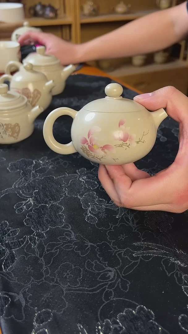 （陶点茶YUN）白泥高亮 西施 100CC 7号