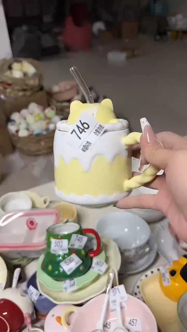 陶瓷手柄款微瑕四单包邮746