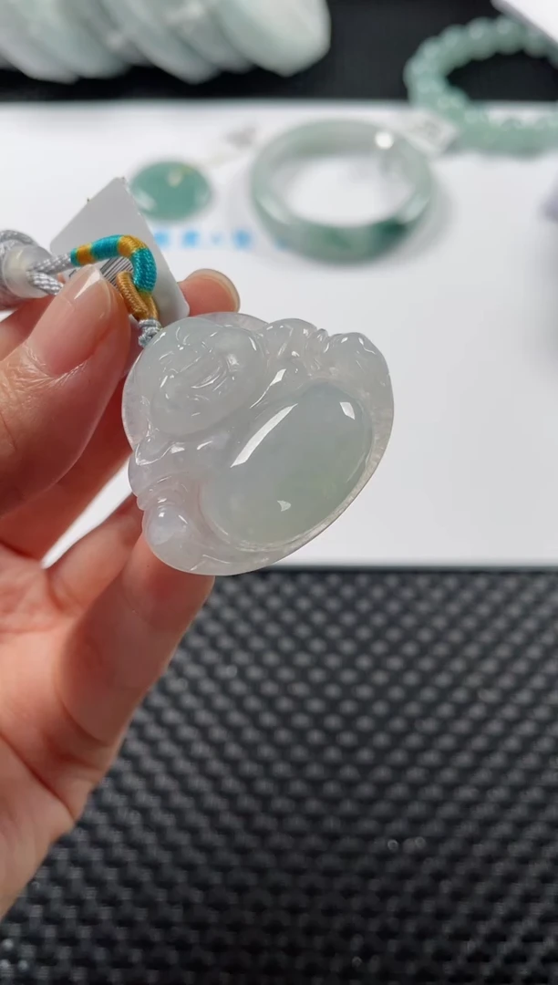 颈饰未镶嵌翡翠基地发货H 9960 佛公